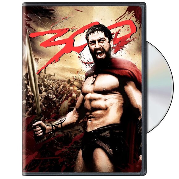 Excellent Used Condition 300 Full Screen DVD & 300 Rise of An Empire Blu Ray 3D - Picture 6 of 8